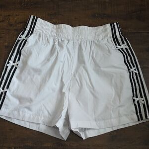 PacSun White Elastic Waist Shorts 5/$15